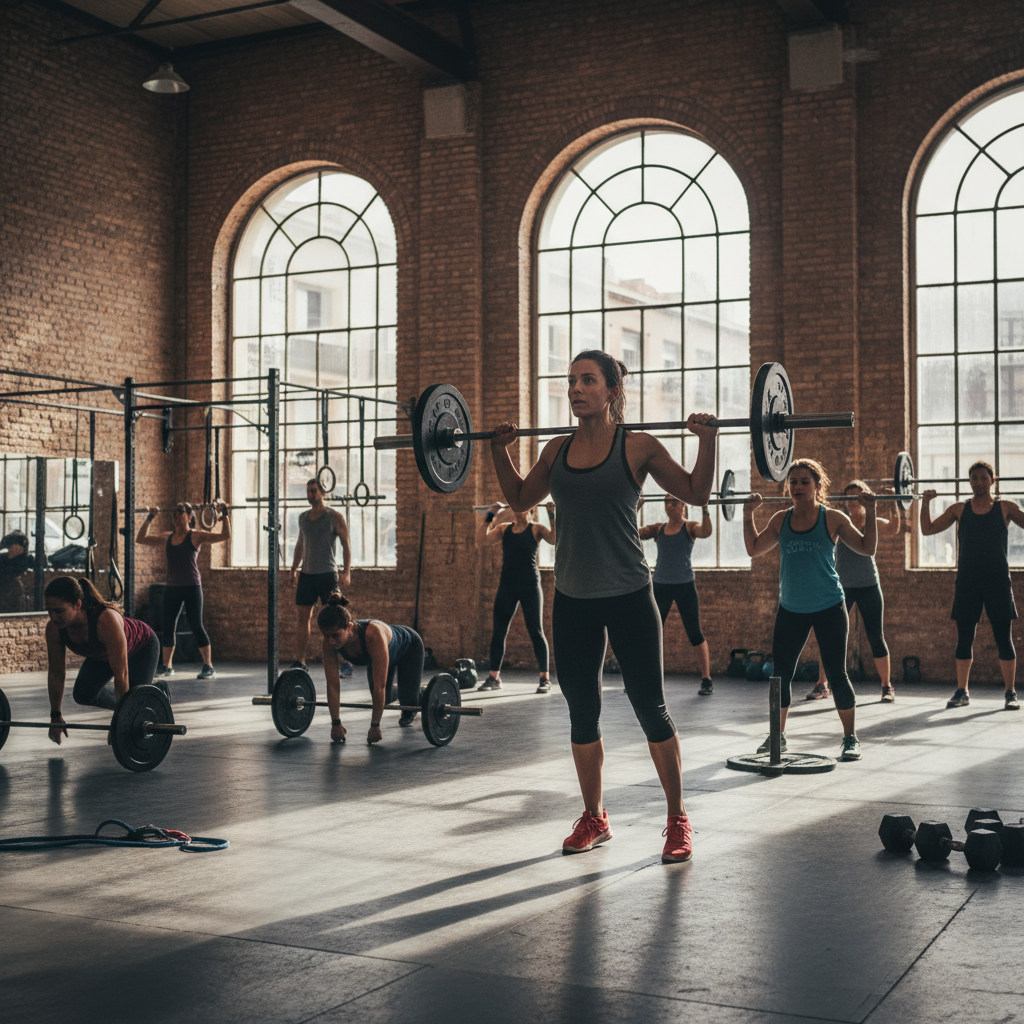 Clase de CrossFit en CrossFit Santiago