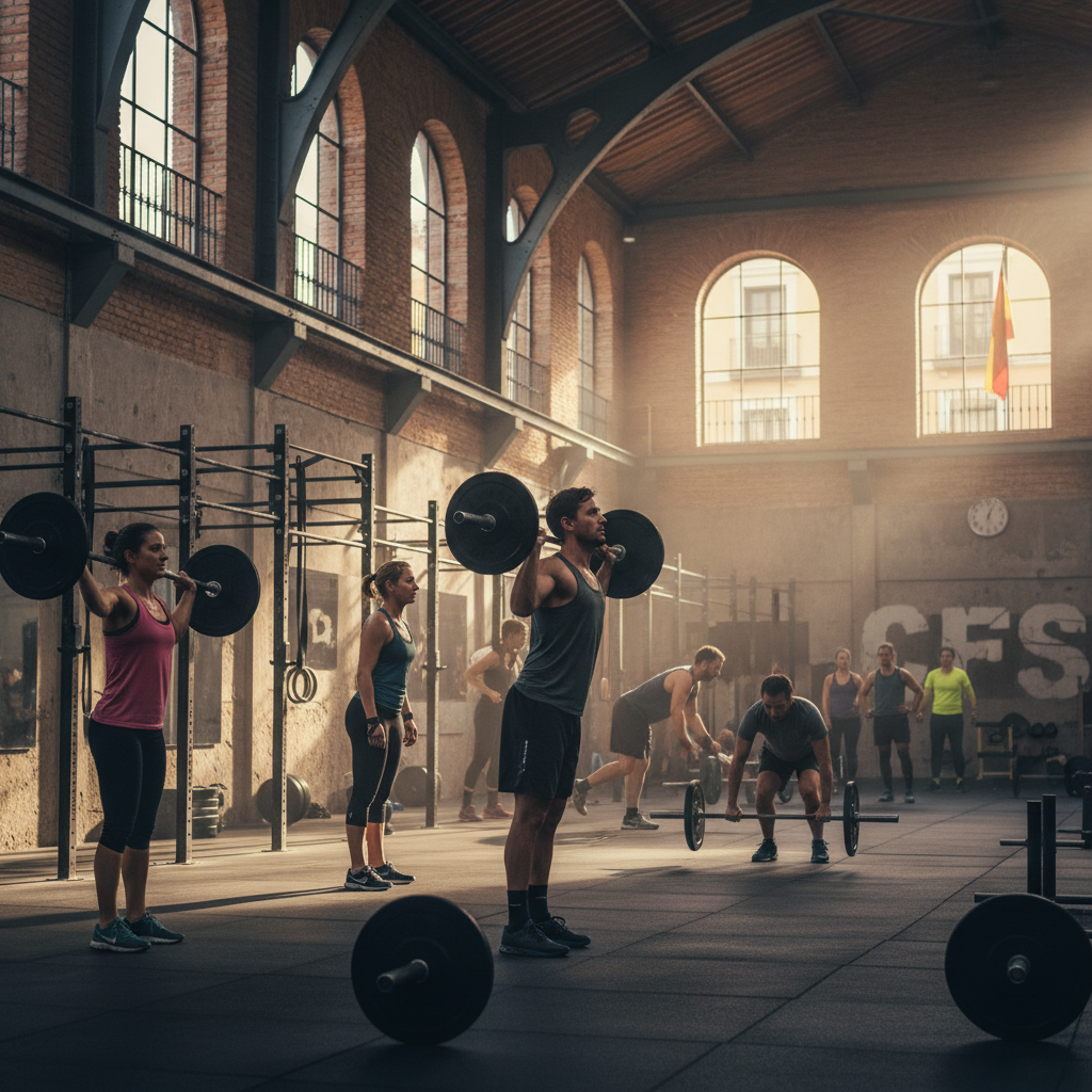 Clase de CrossFit en CrossFit Santiago