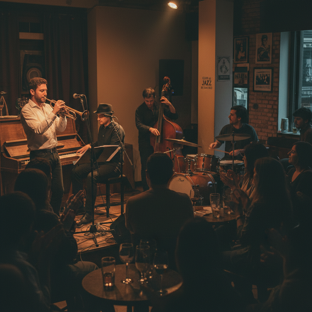 Jazz Session at Club de Jazz de Santiago