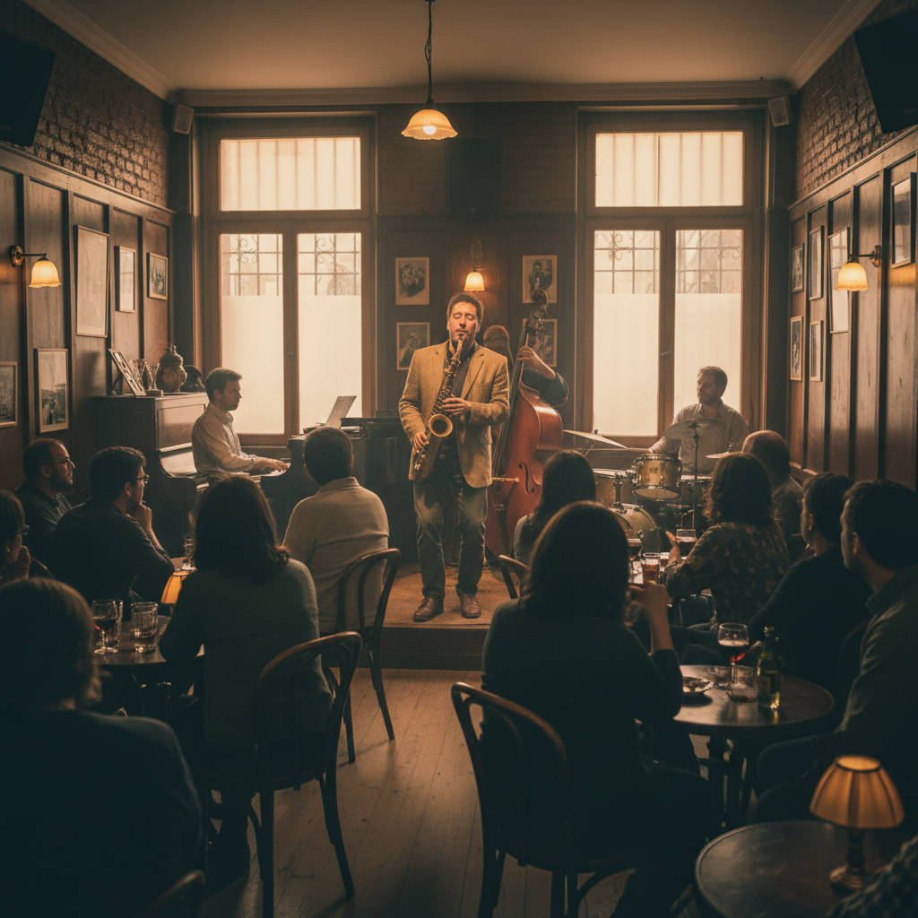 Sesiones de Jazz en Club de Jazz de Santiago