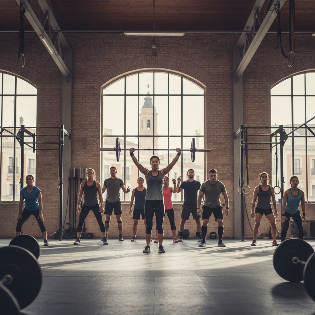 Clase de CrossFit en CrossFit Santiago