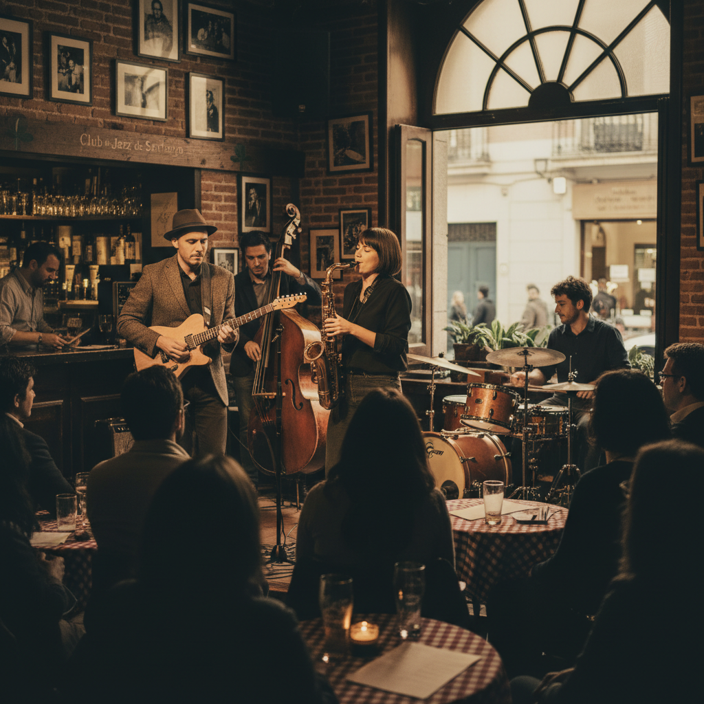 Sesiones de Jazz en Club de Jazz de Santiago