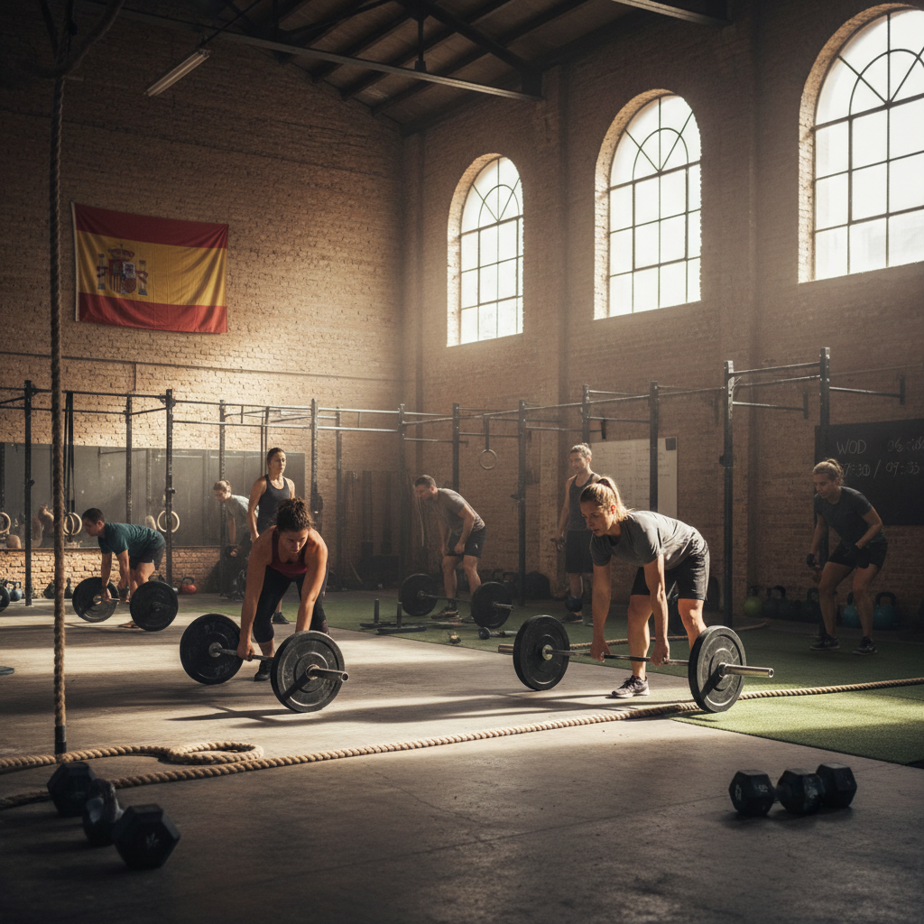 Clase de CrossFit en CrossFit Santiago