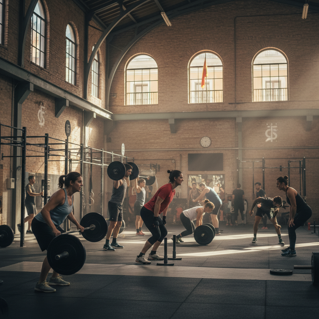 Clase de CrossFit en CrossFit Santiago