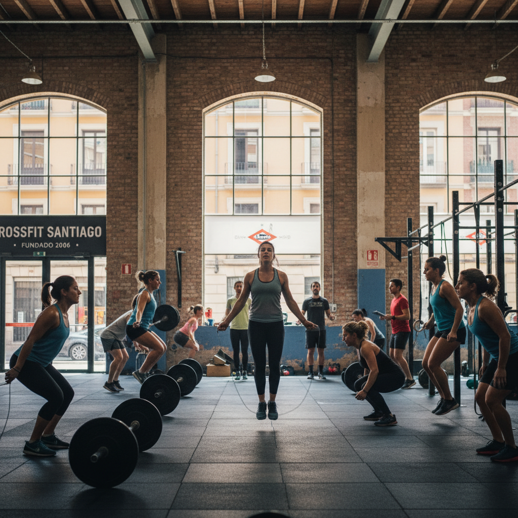 Clase de CrossFit en CrossFit Santiago
