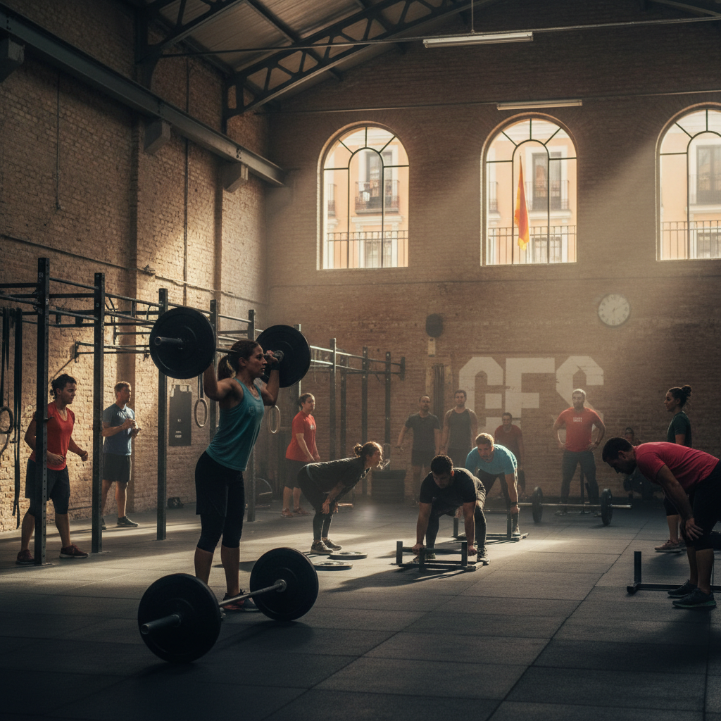 Clase de CrossFit en CrossFit Santiago