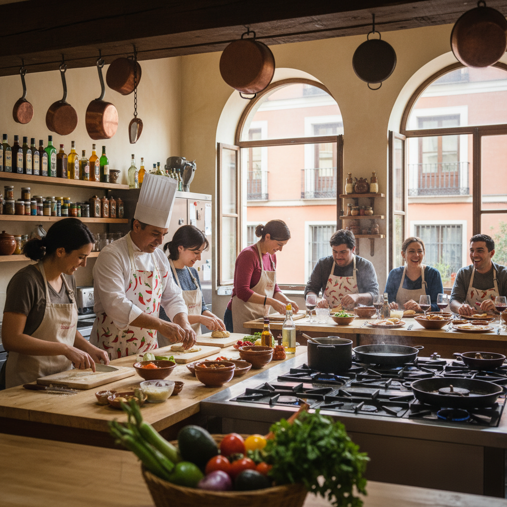 Cooking Workshop at The Chilean Way
