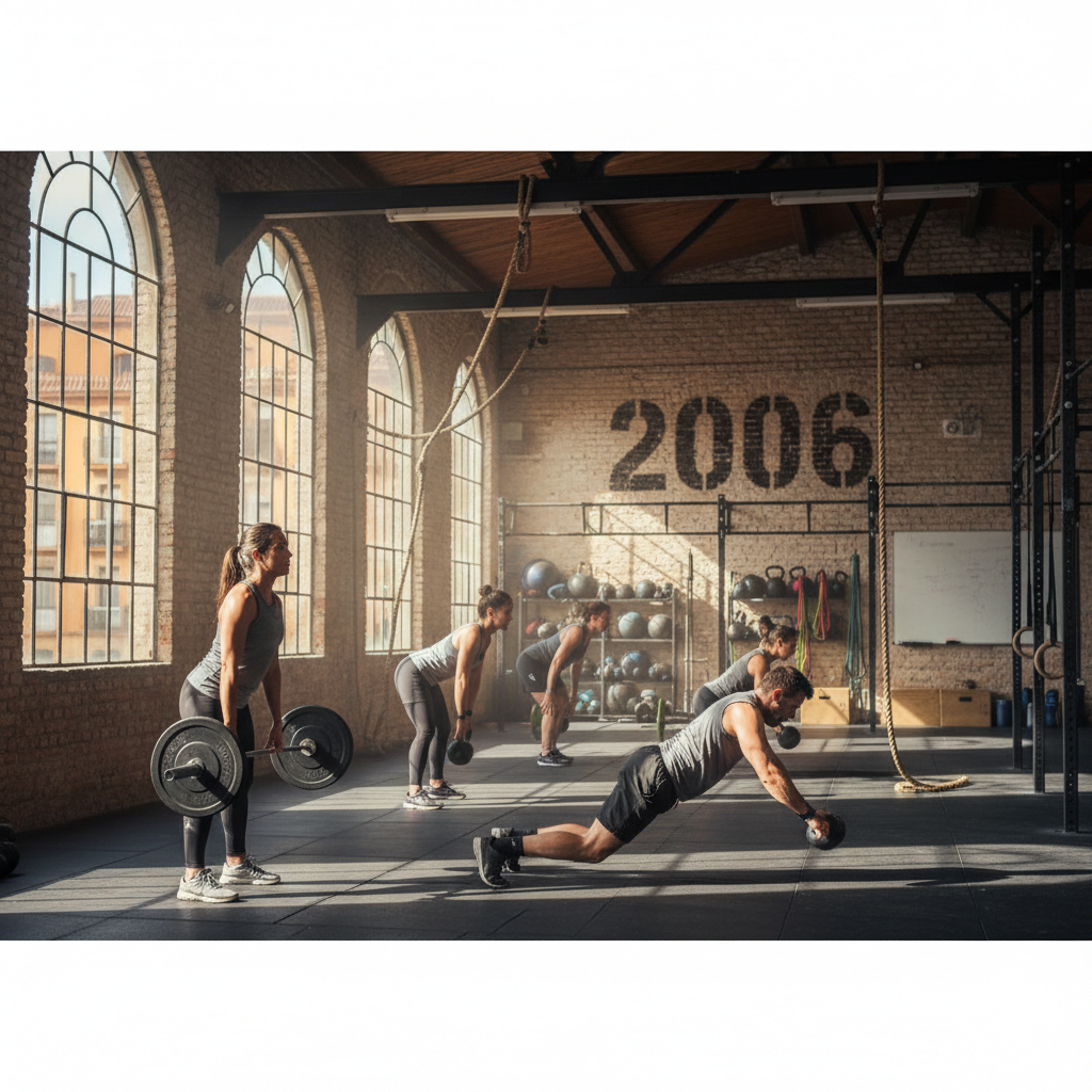 Clase de CrossFit en CrossFit Santiago