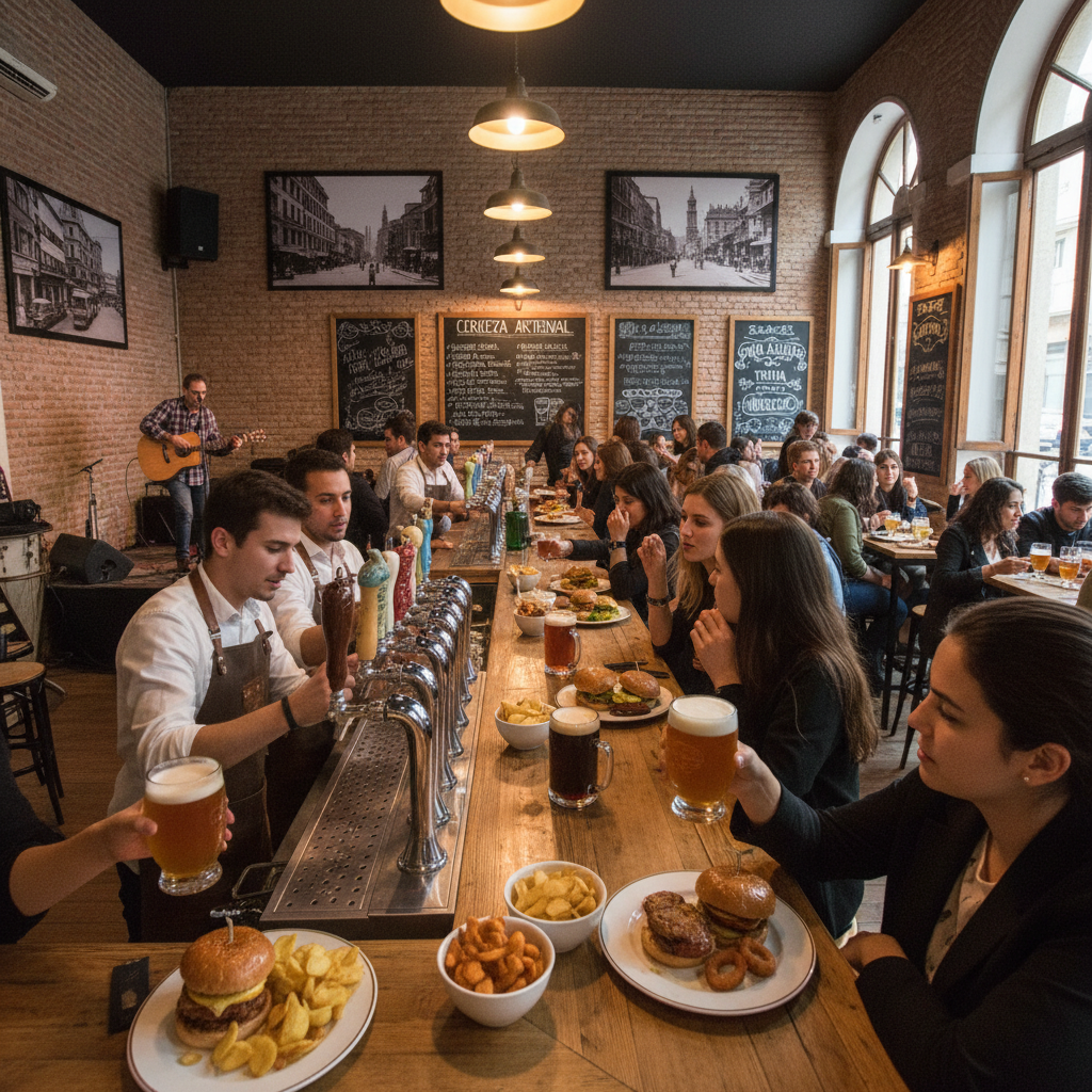 Cerveza Artesanal en Cervecería Granizo