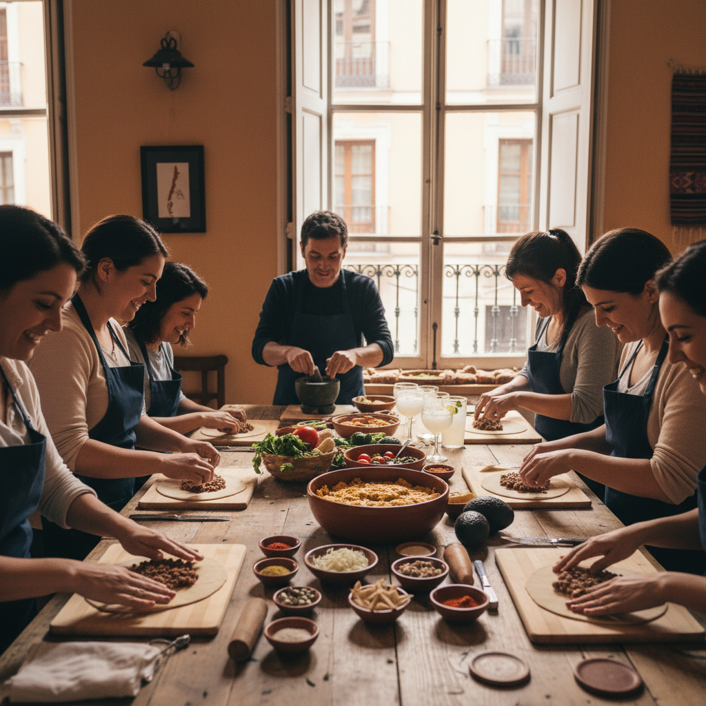 Clase de Cocina Chilena