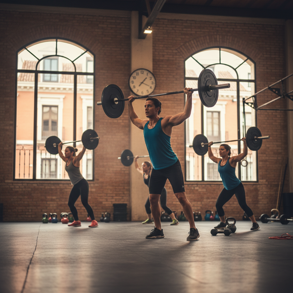 Clase de CrossFit en CrossFit Santiago