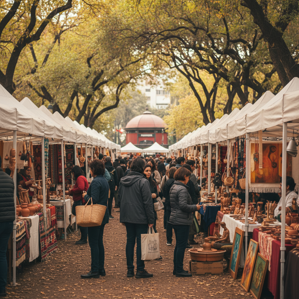 Feria Artesanal Parque Bustamante
