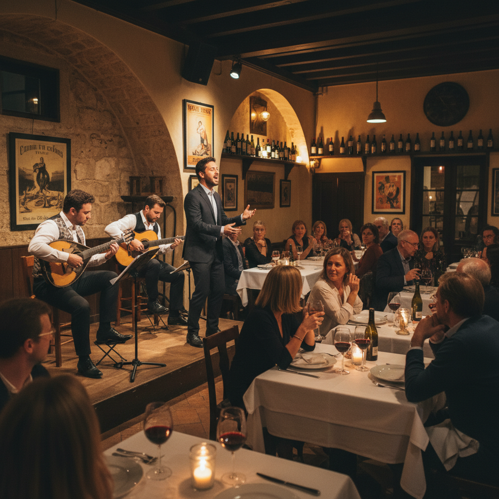 Fado night, Adega Machado
