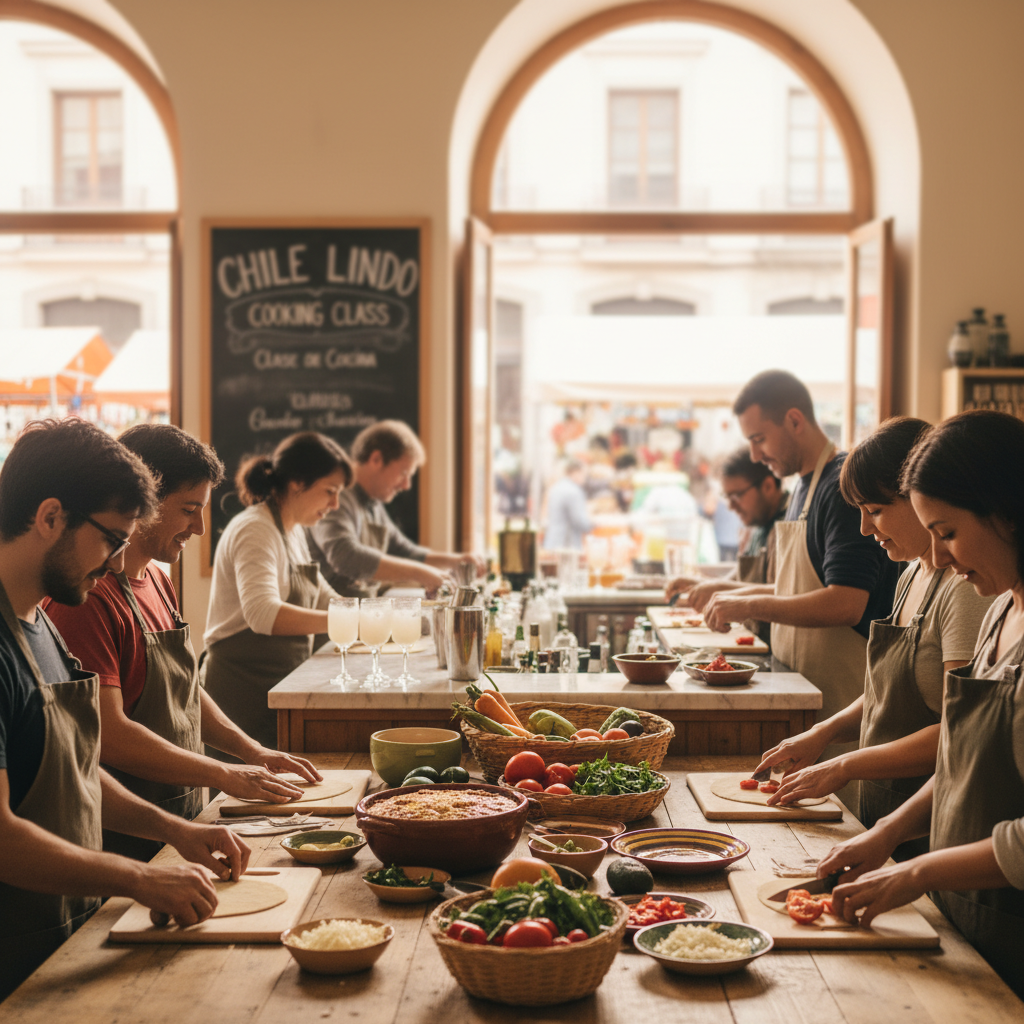 Clase de Cocina Chilena