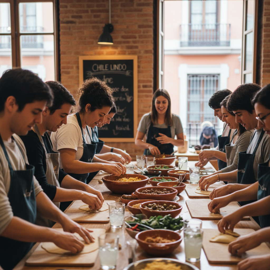Clase de Cocina Chilena