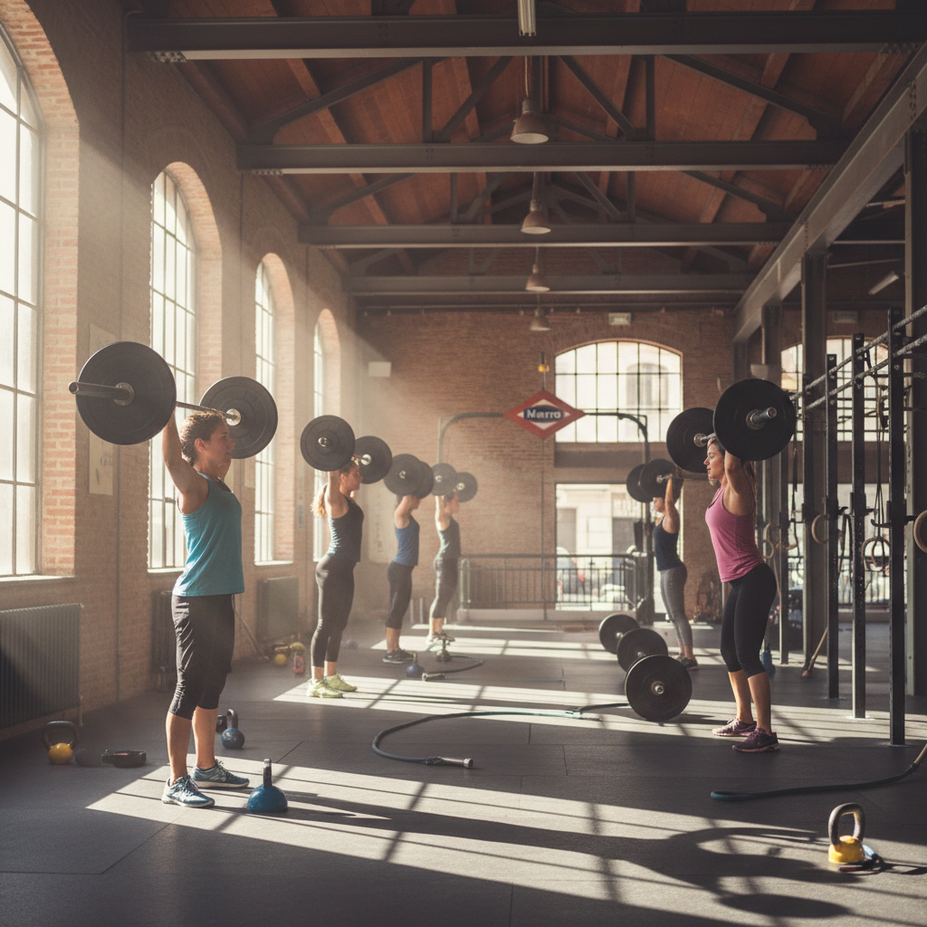 Clase de CrossFit en CrossFit Santiago