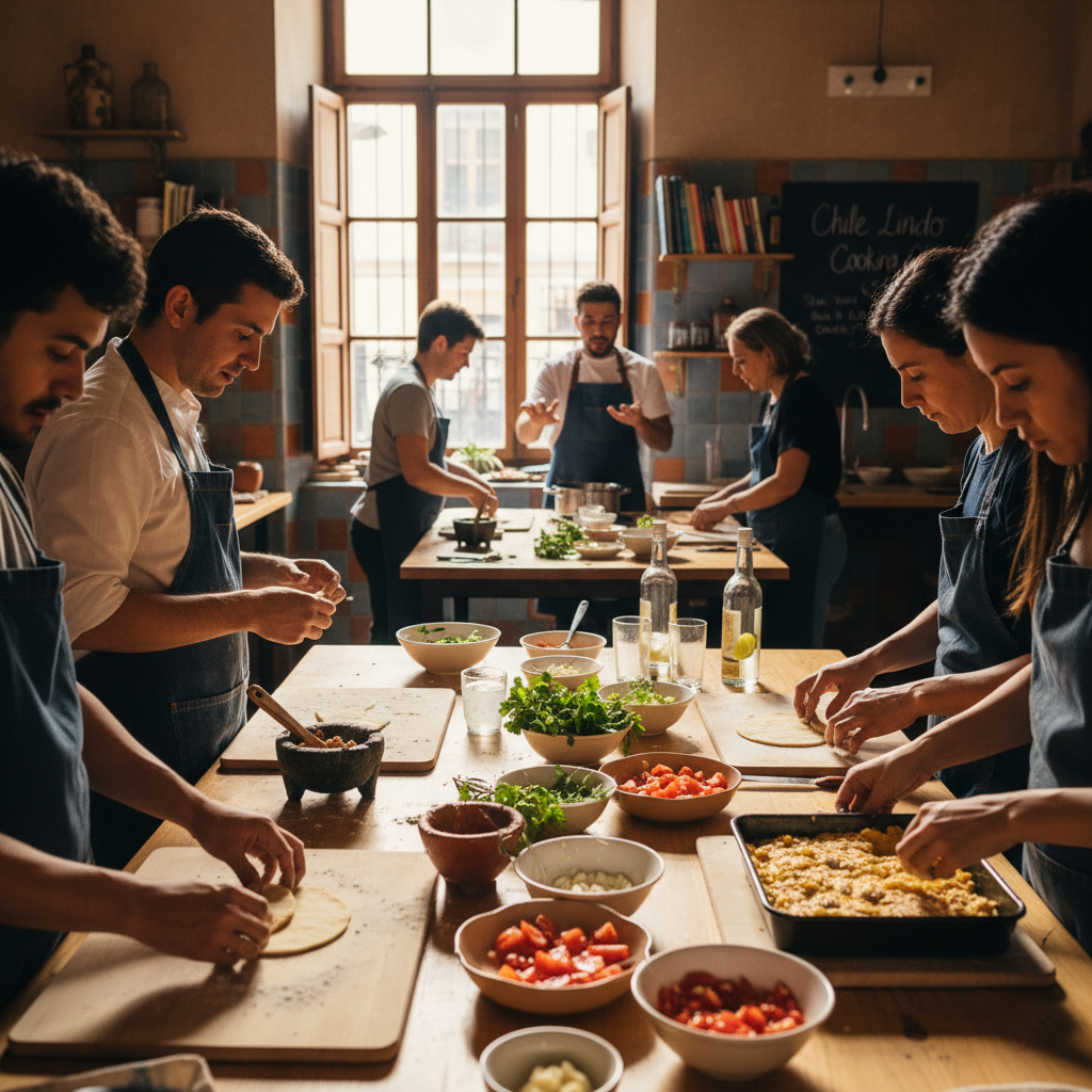 Clase de Cocina Chilena