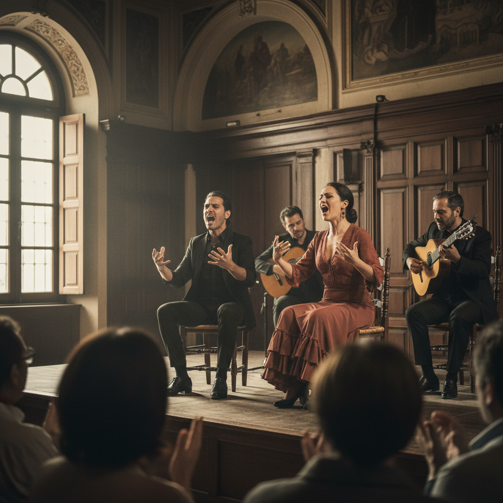 José Valencia and Anabel Valencia (Cante) - Jueves Flamencos