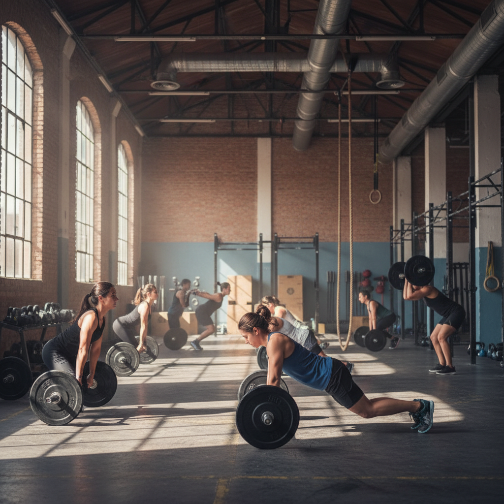 Clase de CrossFit en CrossFit Santiago