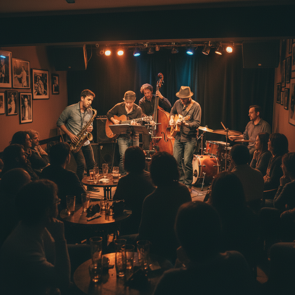 Jazz Session at Club de Jazz de Santiago