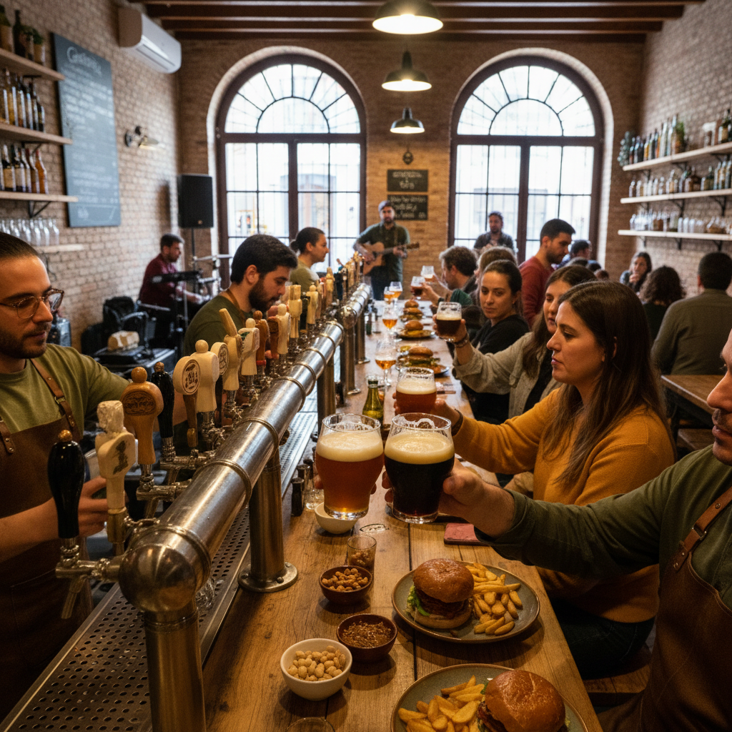 Cerveza Artesanal en Granizo