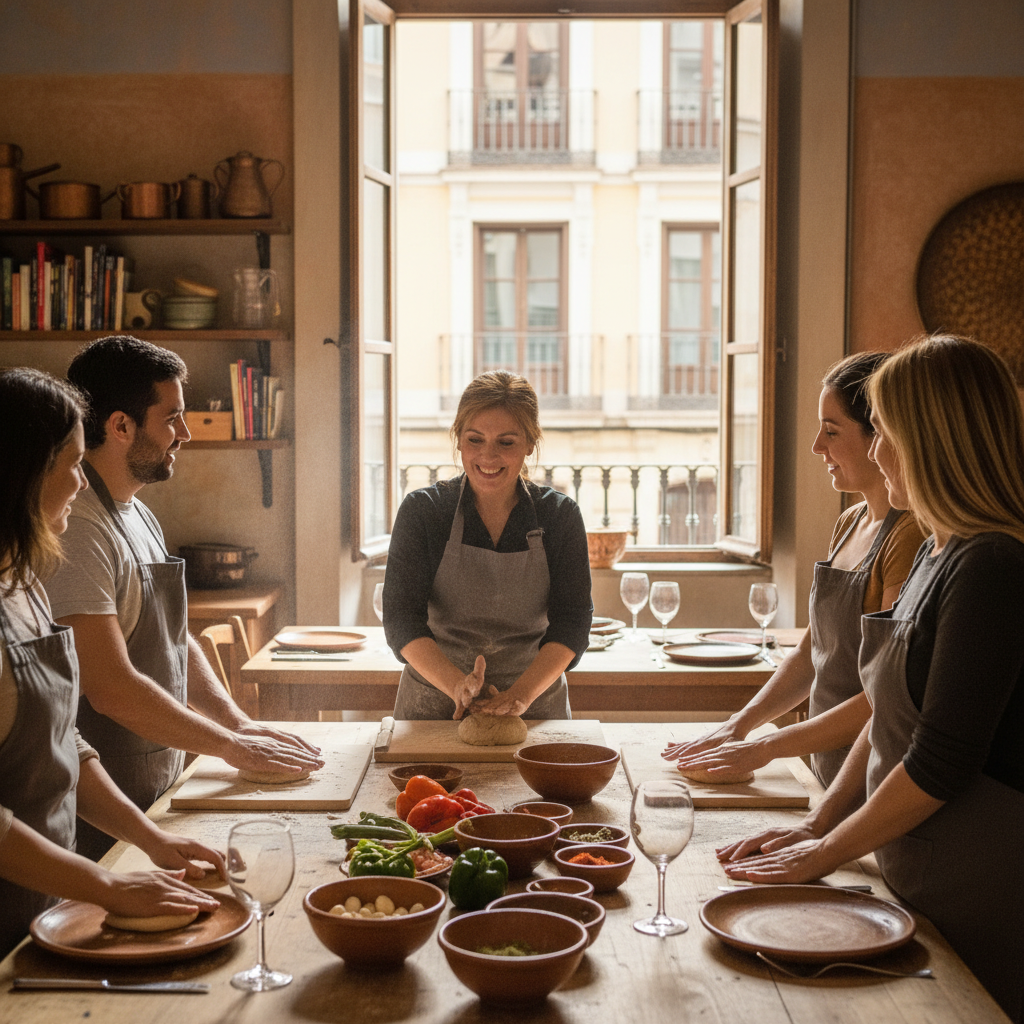Cooking class at The Chilean Way