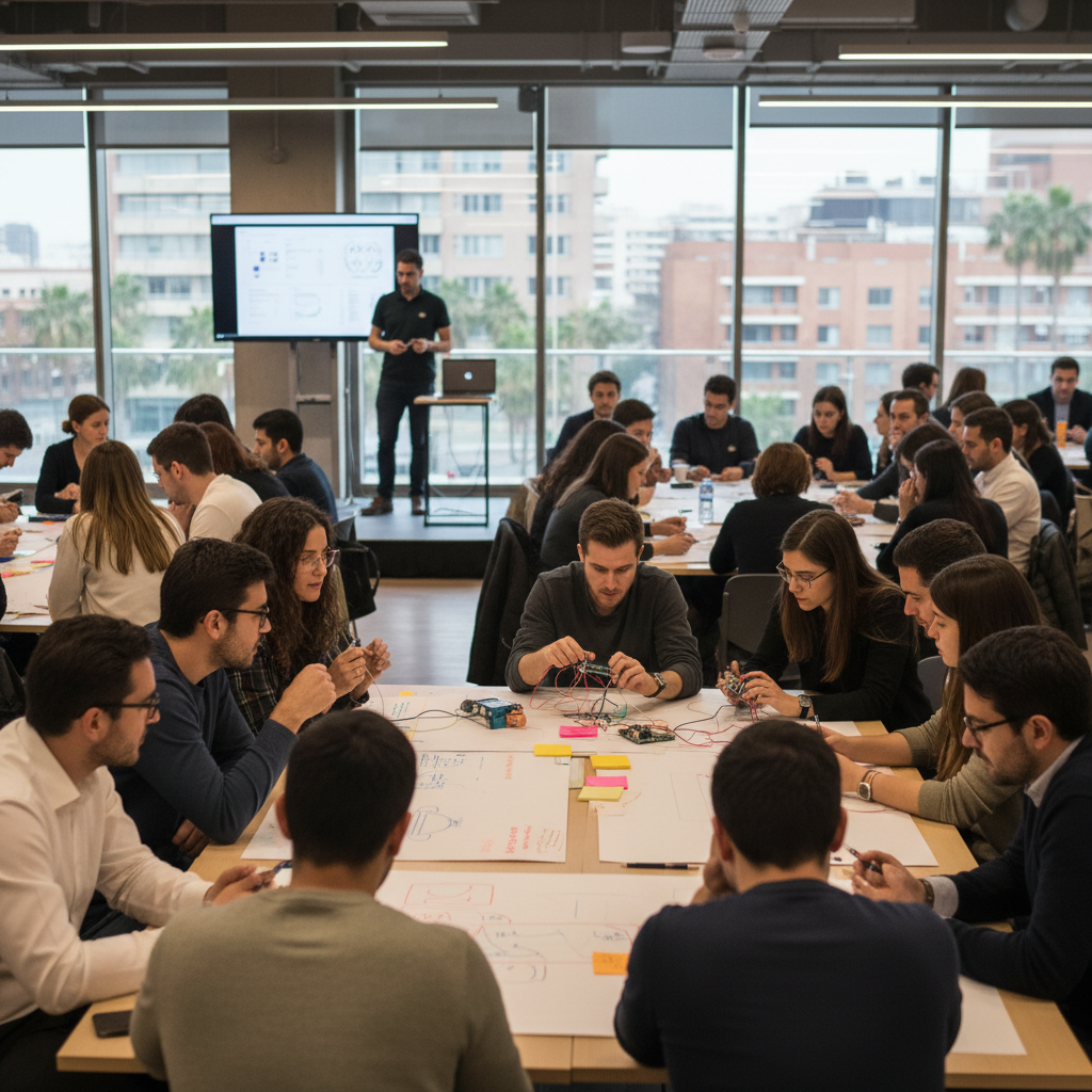 Networking at WeWork Las Condes