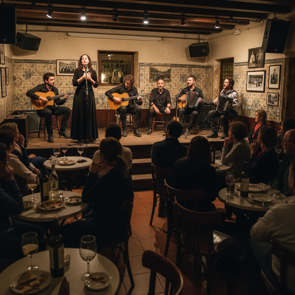 Fado and folk night at Café Luso
