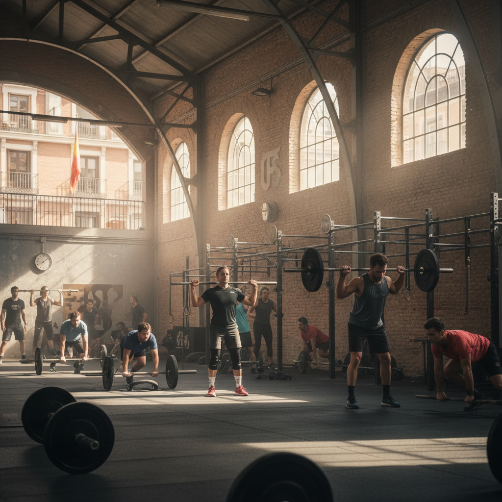 Clase de CrossFit en CrossFit Santiago