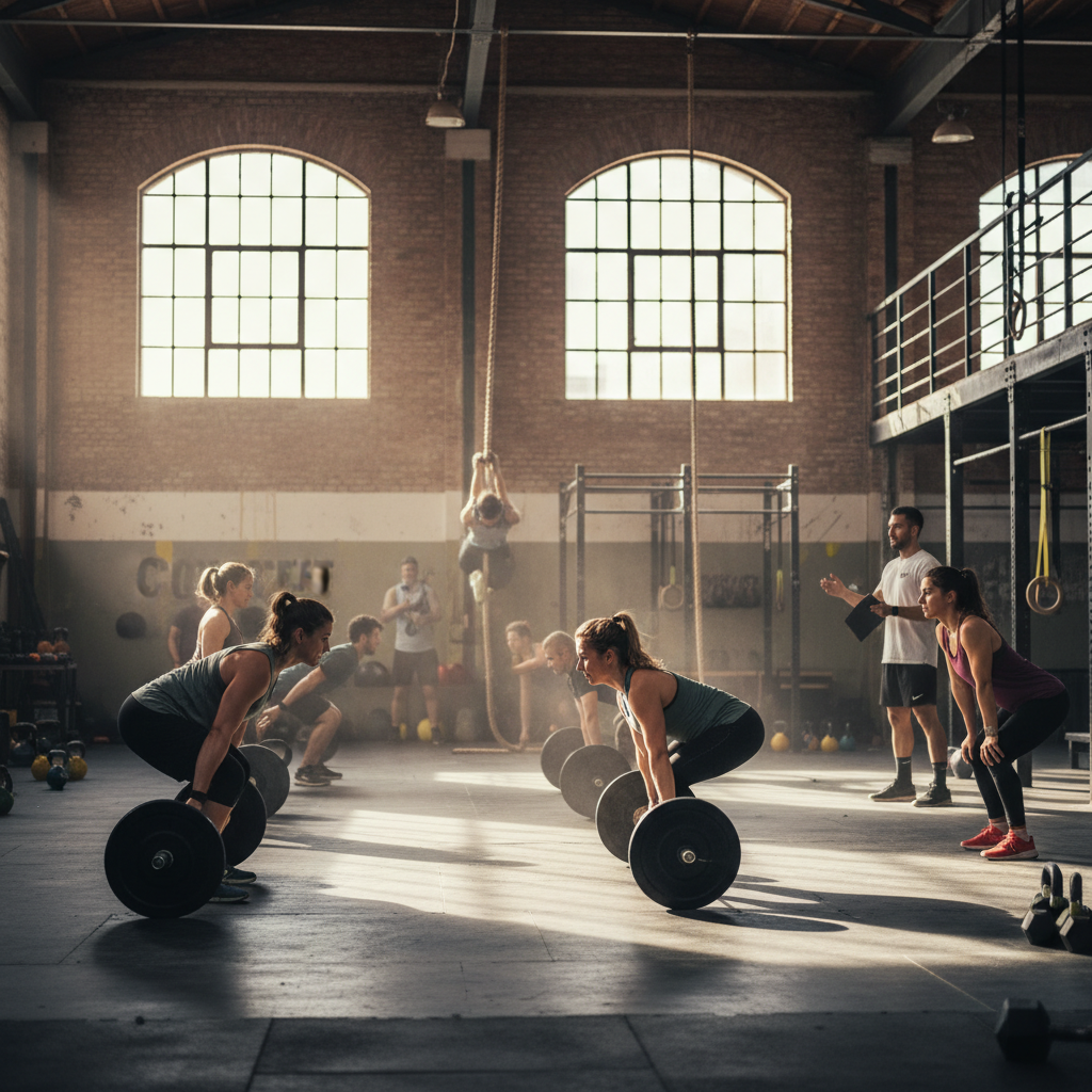 Clase de CrossFit en CrossFit Santiago