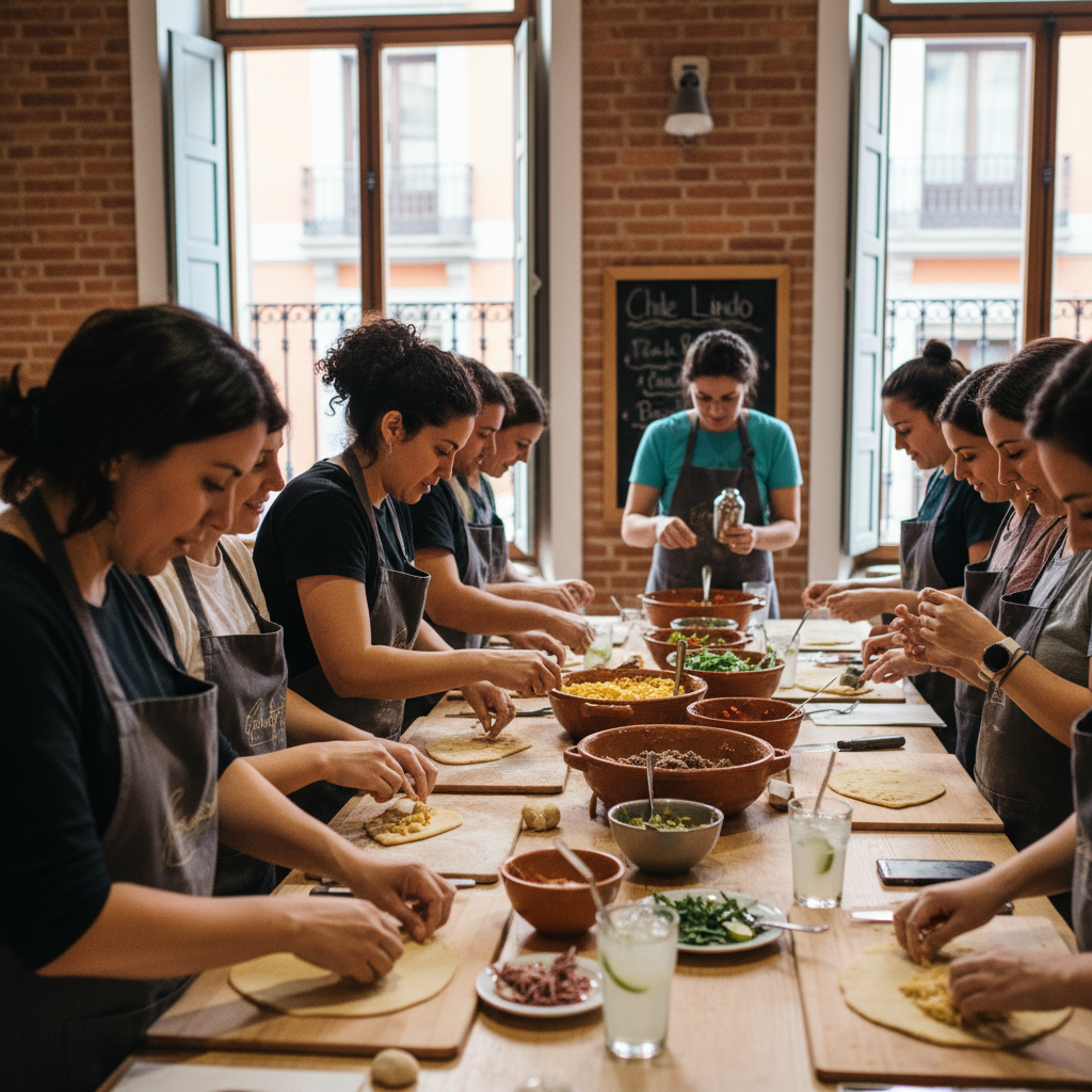 Clase de Cocina Chilena