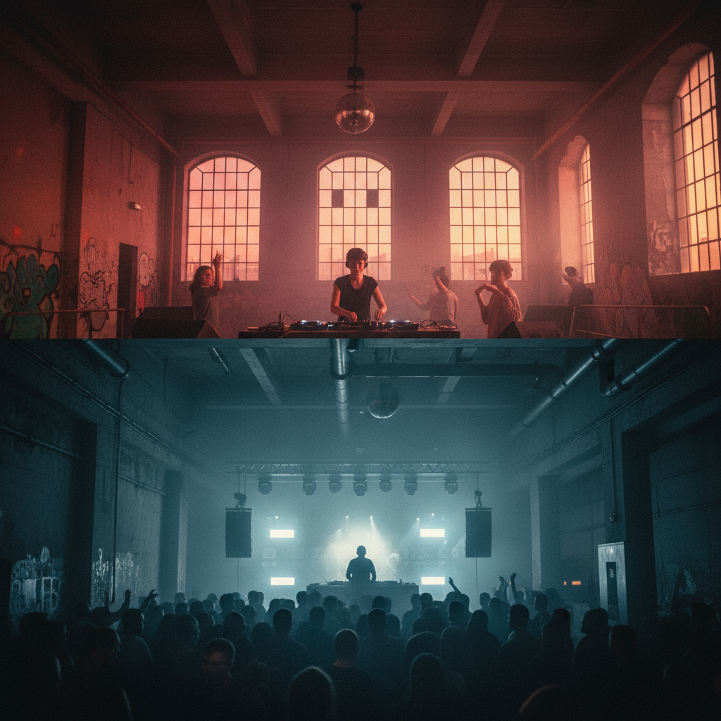 Klubnacht en Berghain / Panorama Bar