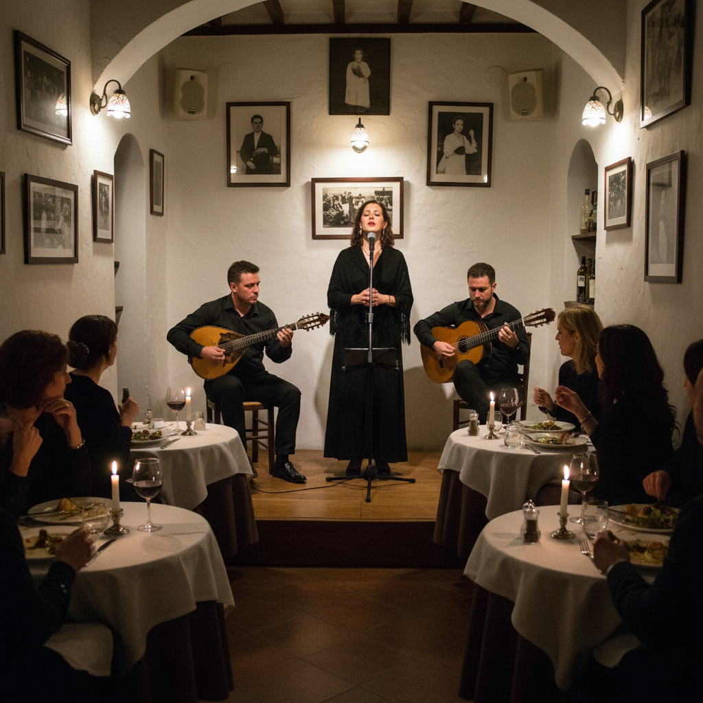 Fado night - Parreirinha de Alfama