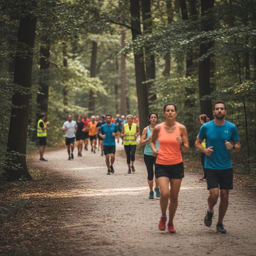 Wuhlheide parkrun (free 5k run)