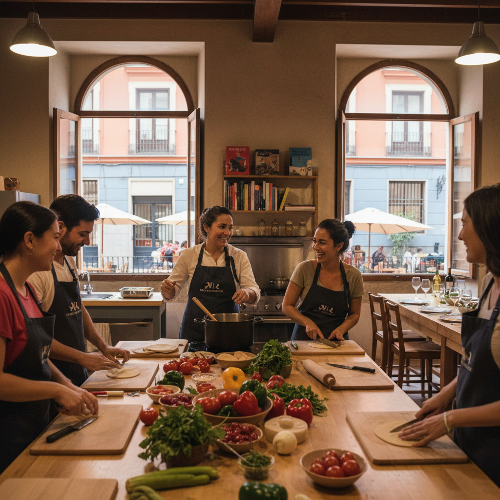 Cooking workshop at The Chilean Way