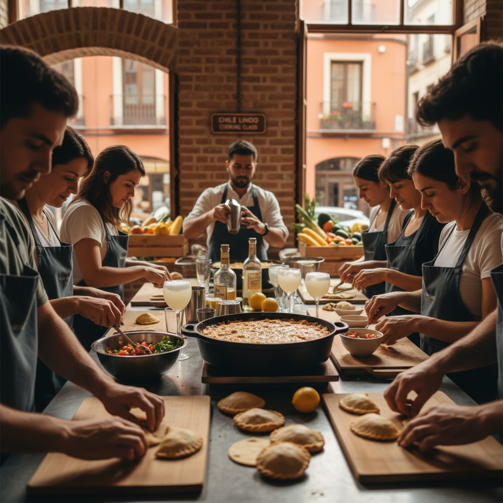 Clase de Cocina Chilena