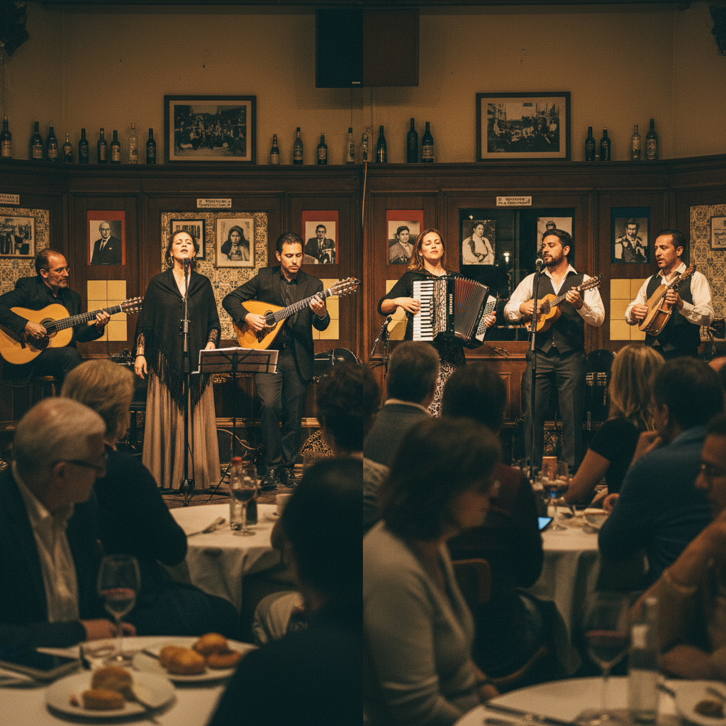 Noite de fado e música folclórica - Café Luso