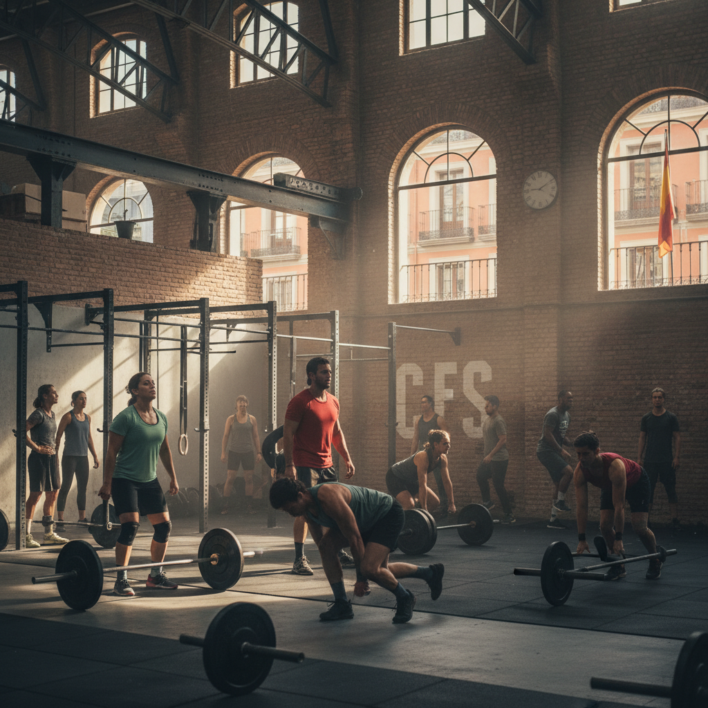 Clase de CrossFit en CrossFit Santiago