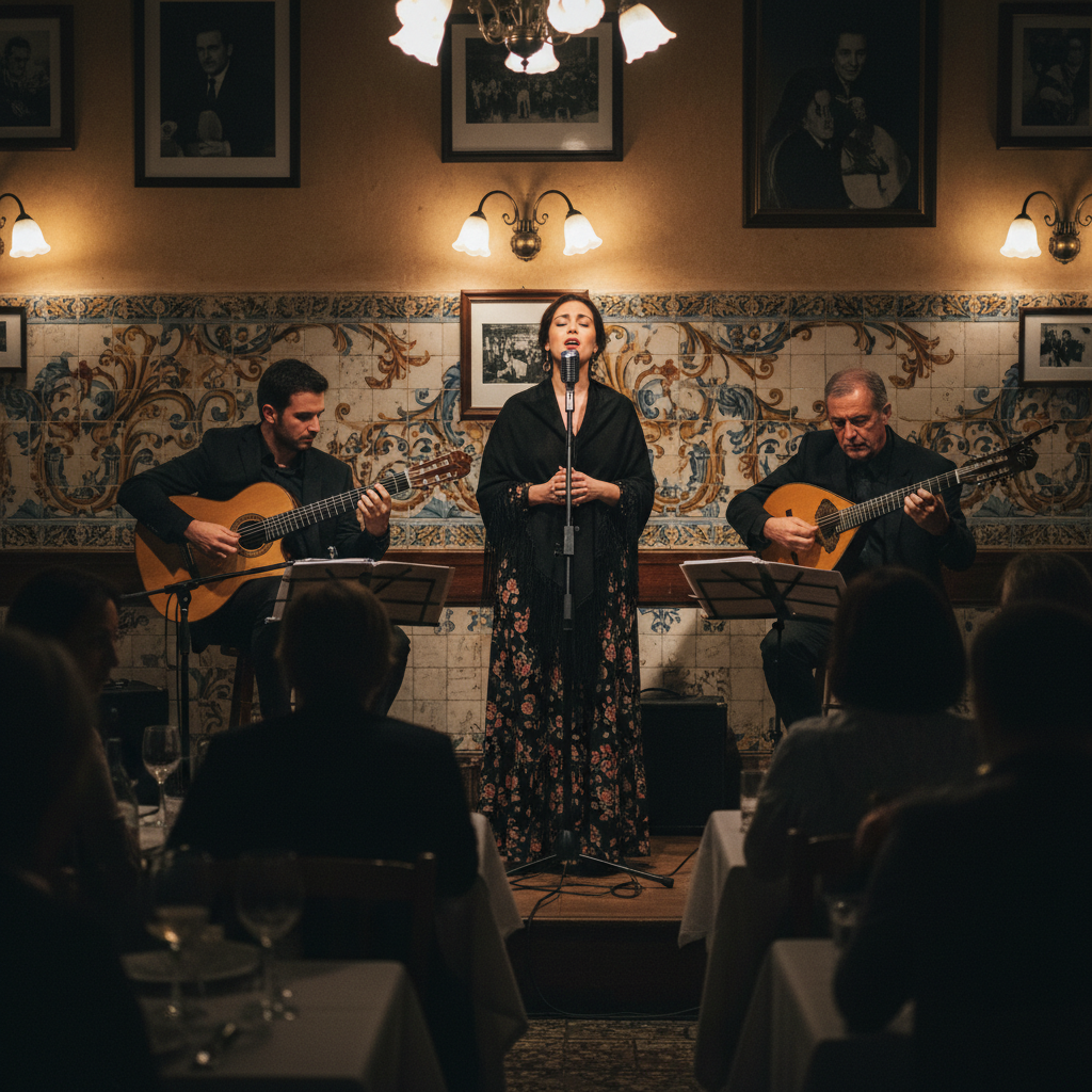 Fado night, Adega Machado