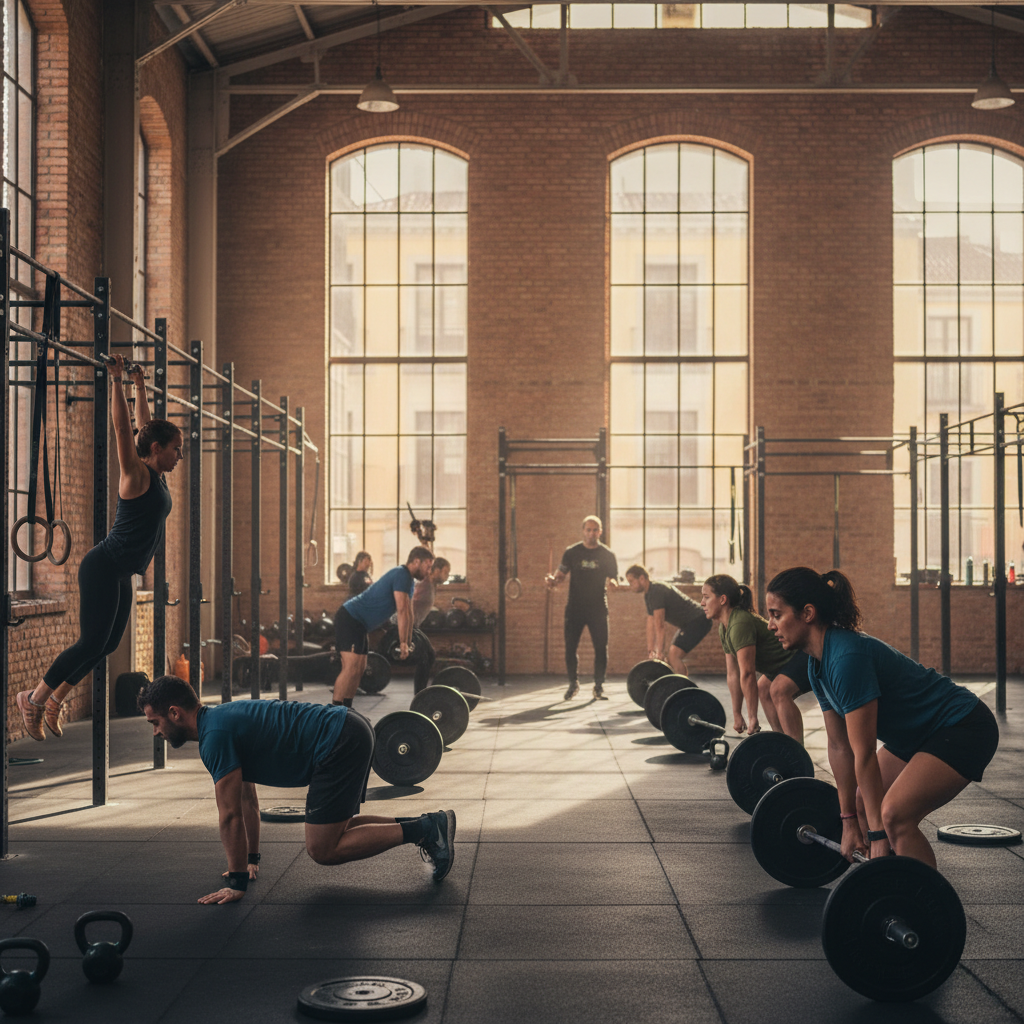 Clase de CrossFit en CrossFit Santiago