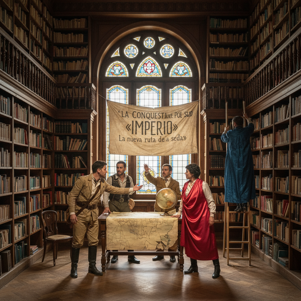 La Conquesta del Pol Sud «Imperio. La nueva ruta de la seda»