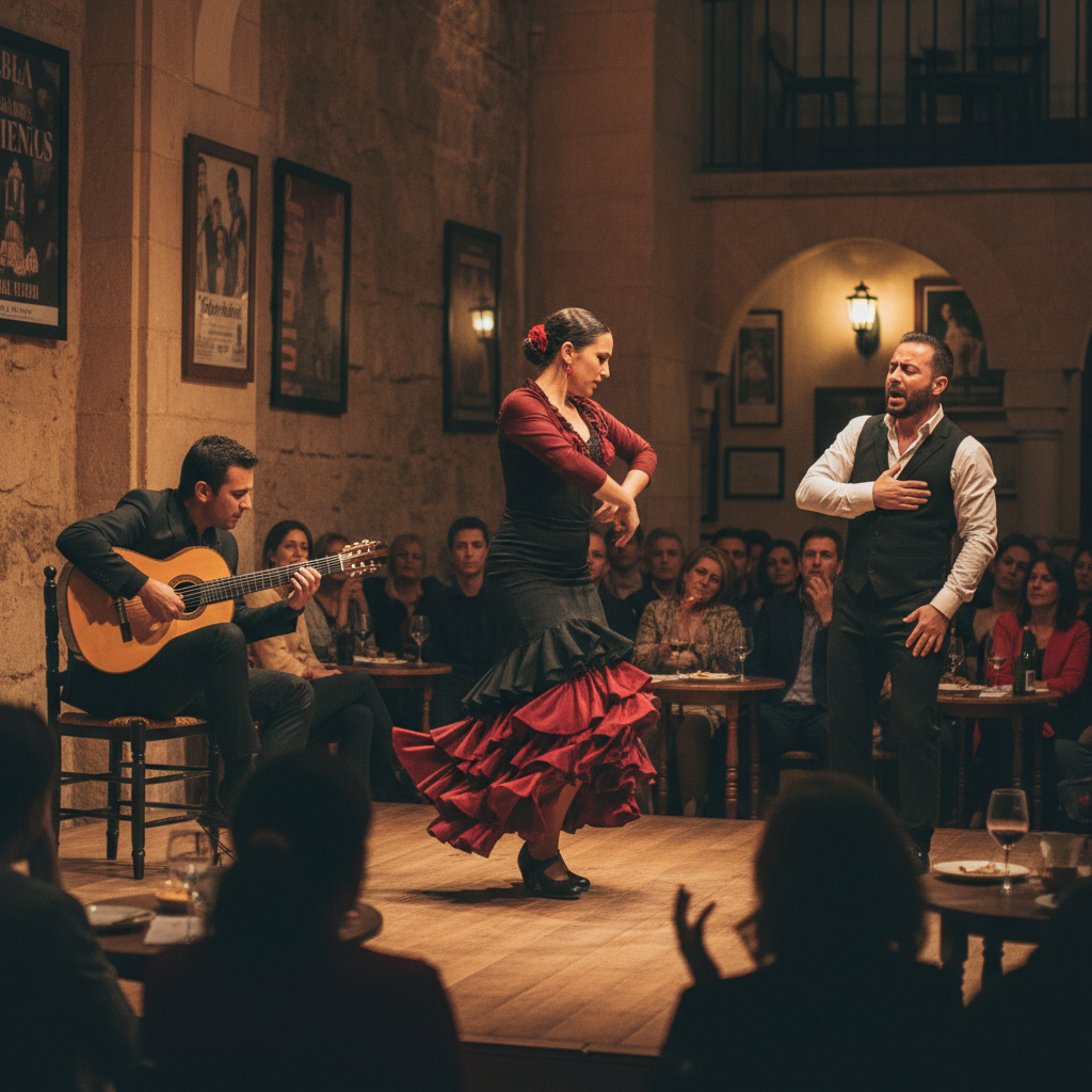 Flamenco at Tablao Flamenco El Arenal