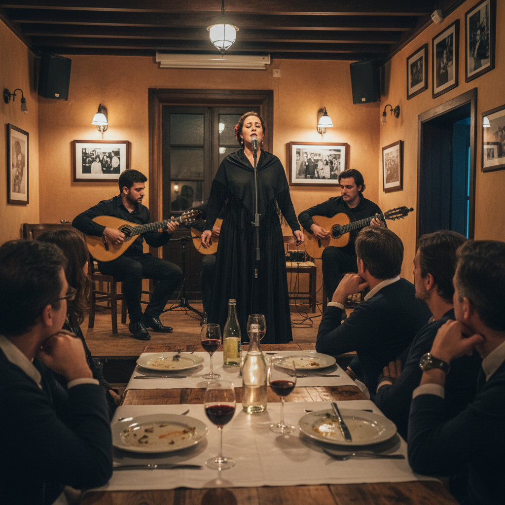 Fado night, Adega Machado
