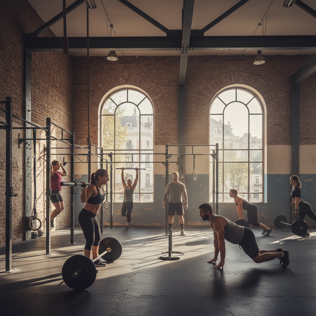 Clase de CrossFit en CrossFit Santiago
