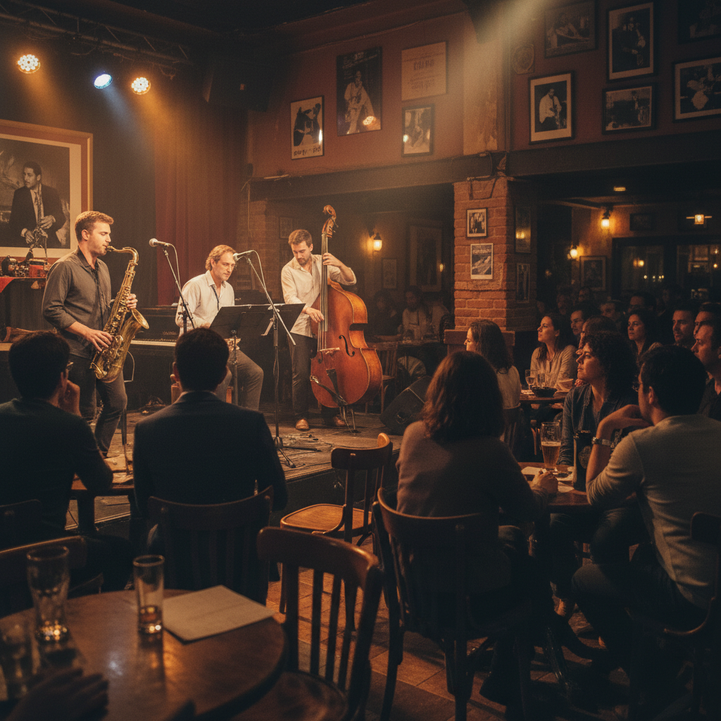 Jazz Session at Club de Jazz de Santiago
