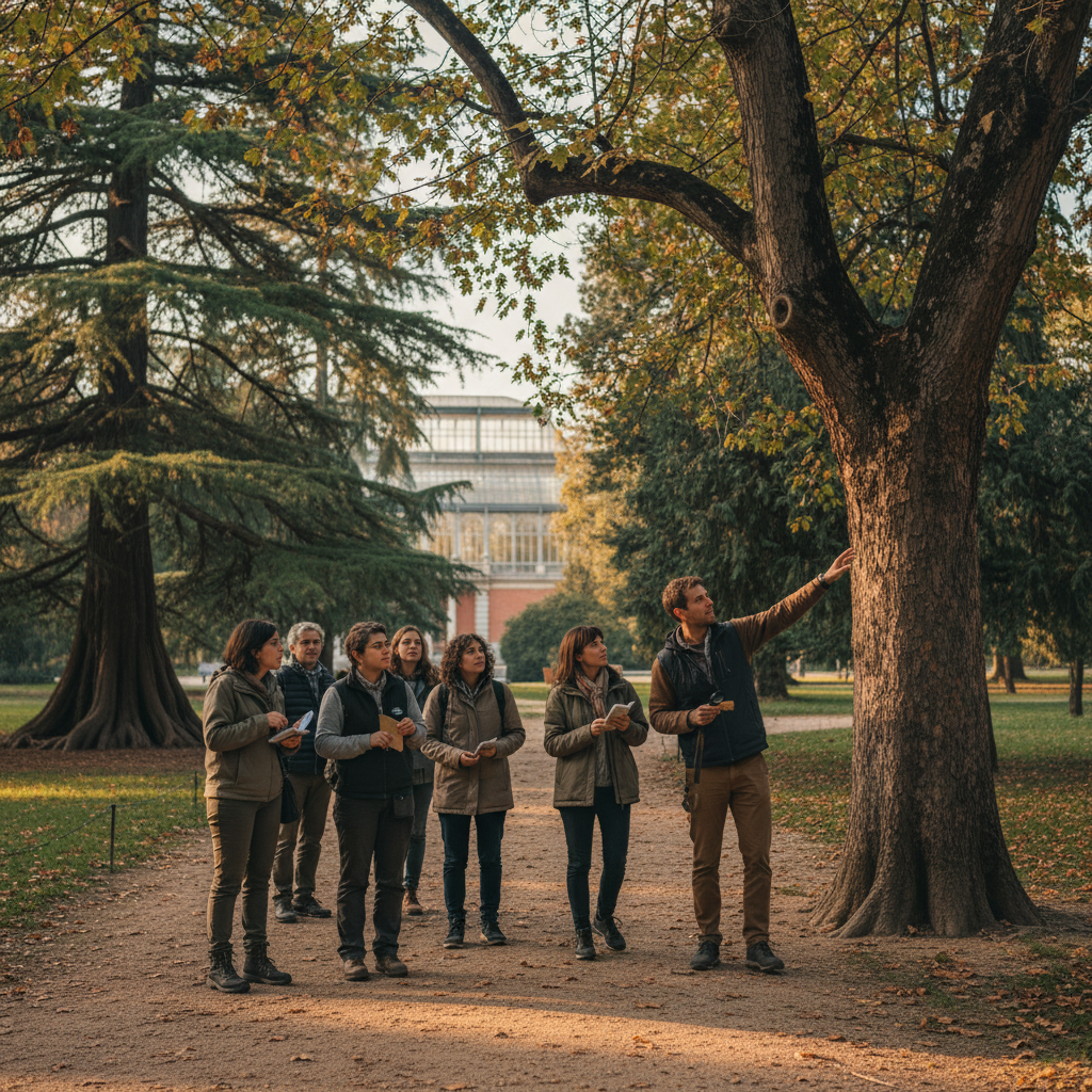 Trees of El Retiro