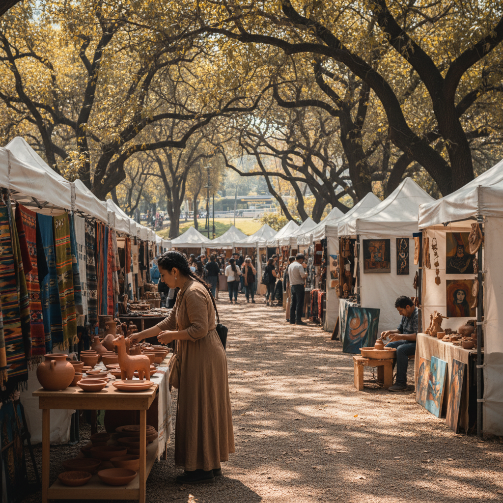 Feria Artesanal Parque Bustamante