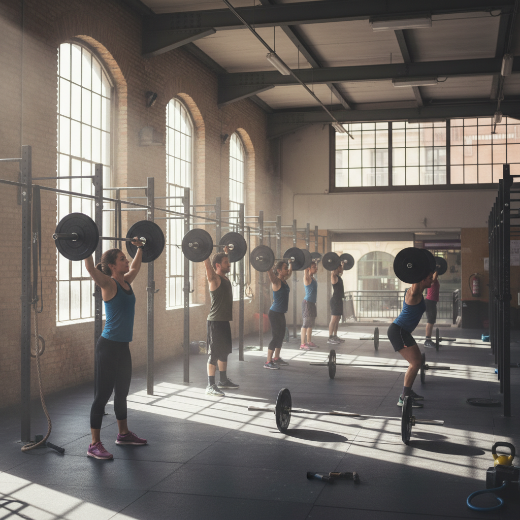 Clase de CrossFit en CrossFit Santiago
