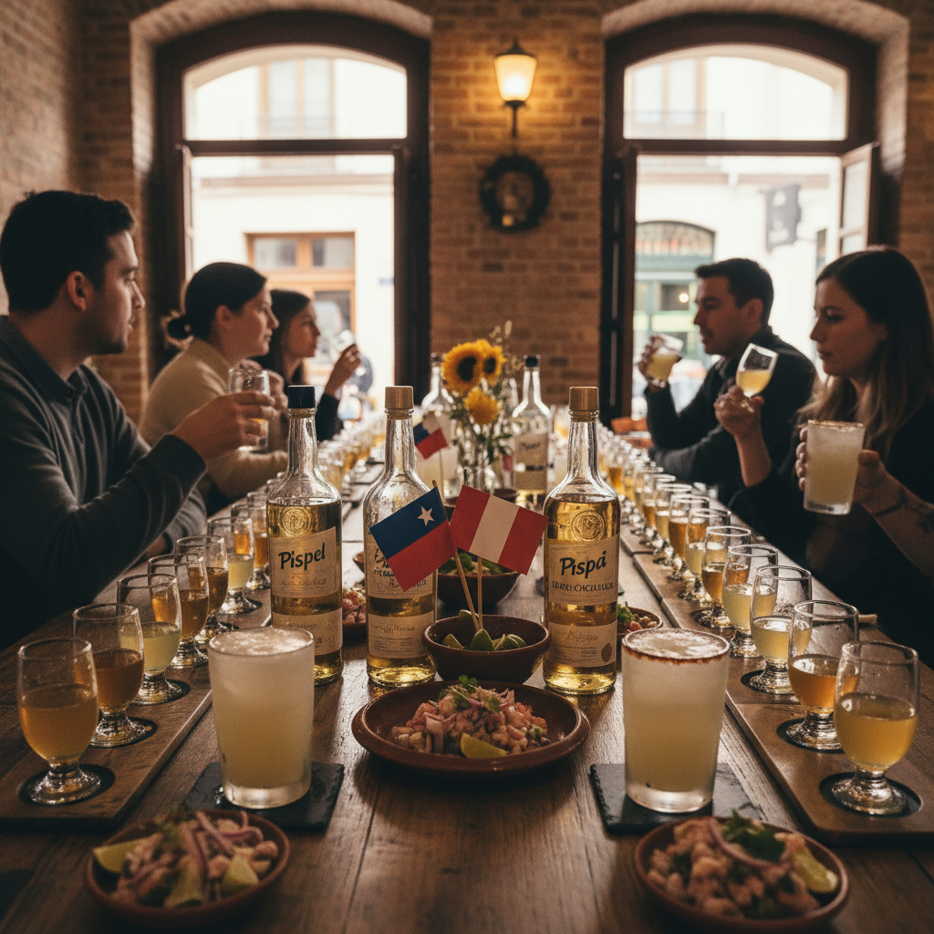 Pisco Tasting en Chipe Libre