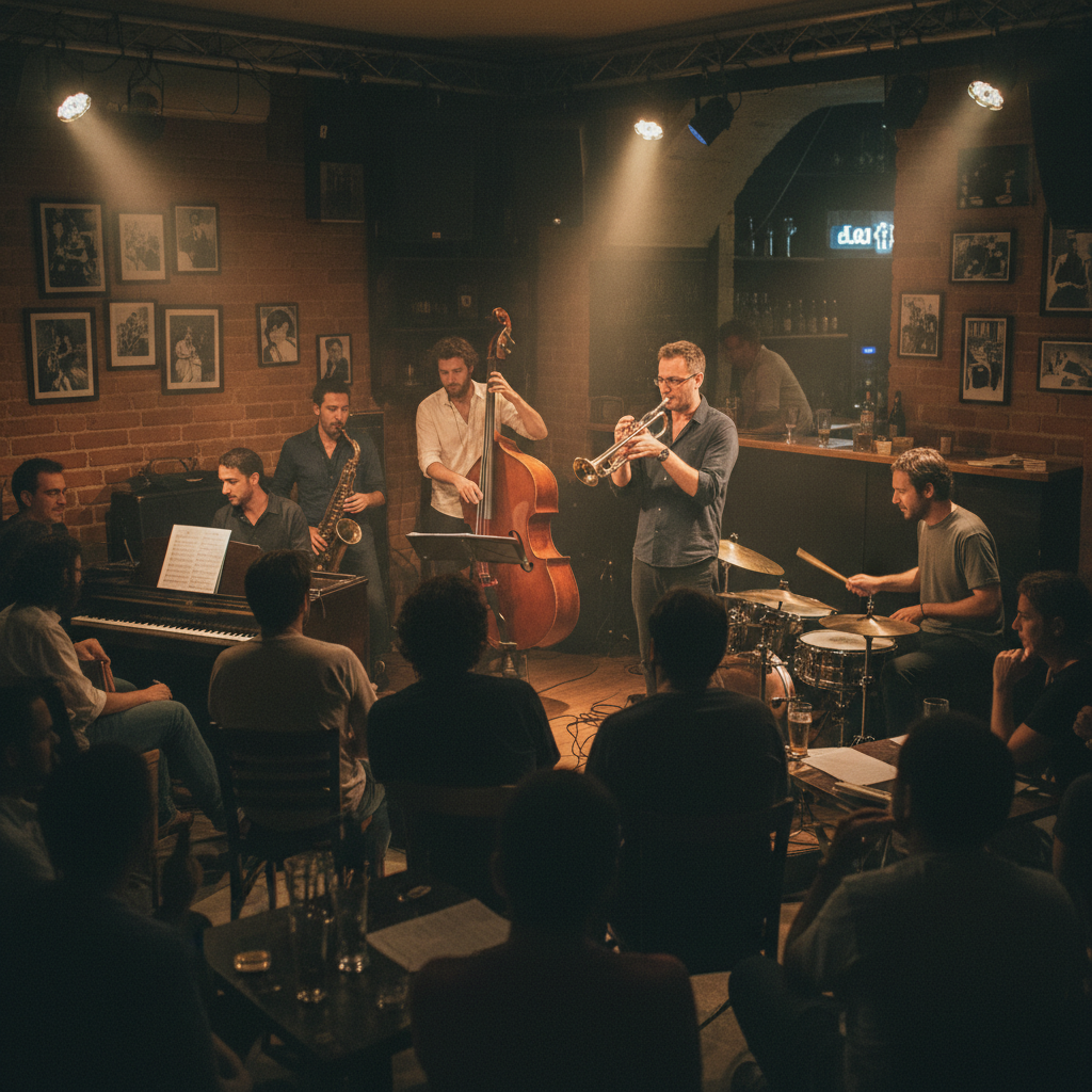 Jazz Session at Club de Jazz de Santiago